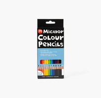 12 MICADOR COLOUR PENCILS MSHIELD