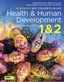 JACARANDA KEY CONCEPTS IN VCE HEALTH & HUMAN DEVELOPMENT UNITS 1&2 PRINT & LEARNON EBOOK 7E (INCL. STUDYON)
