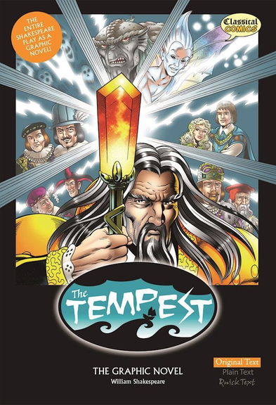 CLASSICAL COMICS ORIGINAL TEXT: THE TEMPEST (HARDBACK)