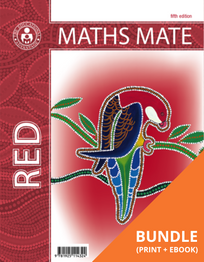 MATHS MATE 6 AC STUDENT PAD 5E (RED) PRINT + EBOOK