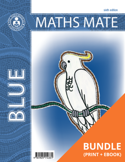 MATHS MATE 7 AC STUDENT PAD 6E (BLUE) PRINT + EBOOK