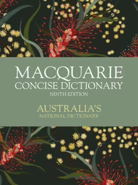 MACQUARIE CONCISE DICTIONARY NINTH EDITION HARDBACK