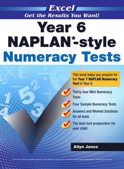 EXCEL NAPLAN STYLE NUMERACY TESTS YEAR 6