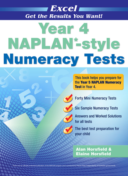 EXCEL NAPLAN STYLE NUMERACY TESTS YEAR 4