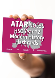 ATAR NOTES HSC YEAR 12 MODERN HISTORY FLASHCARDS