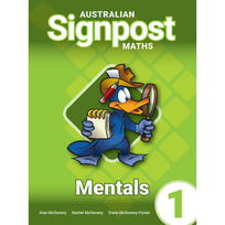 AUSTRALIAN SIGNPOST MATHS 1 MENTALS HOMEWORK BOOK 4E