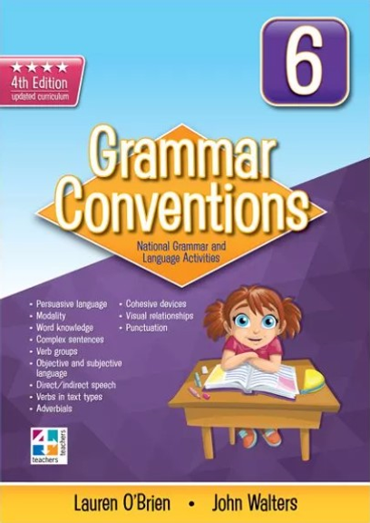 GRAMMAR CONVENTIONS: BOOK 6 4E