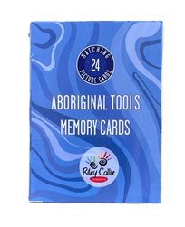ABORIGINAL TOOLS MEMORY CARD MATCHING GAME