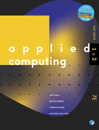 NELSON APPLIED COMPUTING VCE UNITS 1&2 STUDENT BOOK + EBOOK 7E