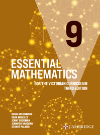 CAMBRIDGE ESSENTIAL MATHEMATICS FOR THE VICTORIAN CURRICULUM YEAR 9 TEXTBOOK + EBOOK 3E