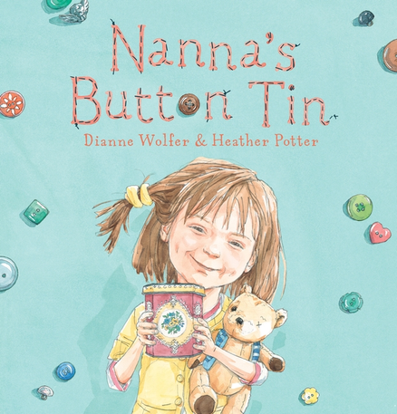 NANNA'S BUTTON TIN