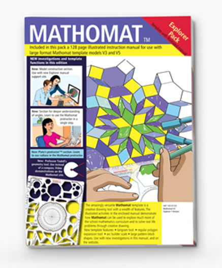 MATHOMAT VERSION 3 EXPLORER PACK WITH 128 PAGE ILLUSTRATED MANUAL