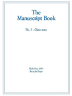 MUSIC MANUSCRIPT BOOK NO. 5 GIANT STAVE 10