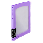 A4 DISPLAY BOOK 20 POCKETS WITH FRAME COVER REFILLABLE COLOURHIDE