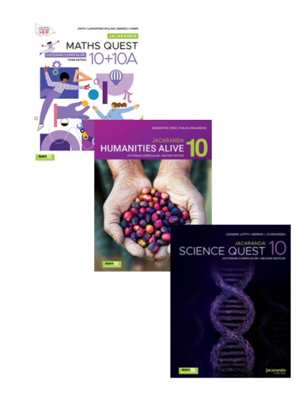 JACARANDA YEAR 10 HUMANITIES VALUE BUNDLE VICTORIAN CURRICULUM