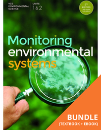 MONITORING ENVIRONMENTAL SYSTEMS VCE UNITS 1&2 5E PRINT + EBOOK