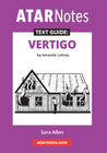 ATAR NOTES TEXT GUIDE: VERTIGO BY AMANDA LOHREY