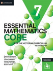 CAMBRIDGE ESSENTIAL MATHEMATICS CORE FOR THE VICTORIAN CURRICULUM YEAR 7 STUDENT BOOK + EBOOK 2E