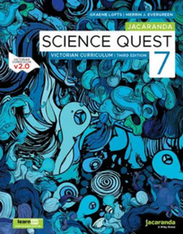 JACARANDA SCIENCE QUEST 7 FOR VICTORIAN CURRICULUM PRINT + LEARNON 3E