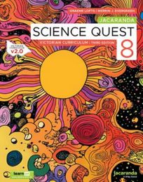 JACARANDA SCIENCE QUEST 8 FOR VICTORIAN CURRICULUM PRINT + LEARNON 3E