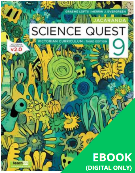 JACARANDA SCIENCE QUEST 9 FOR VICTORIAN CURRICULUM LEARNON 2E (eBook only)