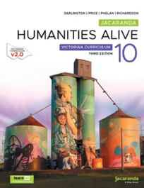JACARANDA HUMANITIES ALIVE 10 VICTORIAN CURRICULUM LEARNON TEXTBOOK 3E