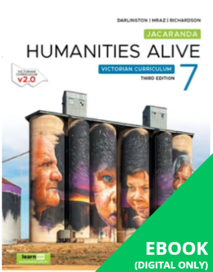 JACARANDA HUMANITIES ALIVE 7 VICTORIAN CURRICULUM LEARNON 3E (eBook only)