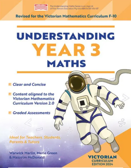 UNDERSTANDING MATHS YEAR 3 (VICTORIAN CURRICULUM EDITION 2025)
