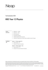 NEAP PRACTICE EXAM PACK: NSW YEAR 12 PHYSICS (3 EXAMS)