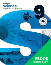 PEARSON SCIENCE 9 AC STUDENT EBOOK + HUB 3E (eBook only)