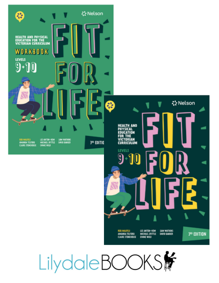 FIT FOR LIFE! FOR THE VICTORIAN CURRICULUM YEAR 9&10 STUDENT BOOK+ WORKBOOK + EBOOK PACK 3E