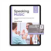 MUSICIANSHIP & AURAL TRAINING: SPEAKING MUSIC LEVEL ONE STUDENT BOOK 3E