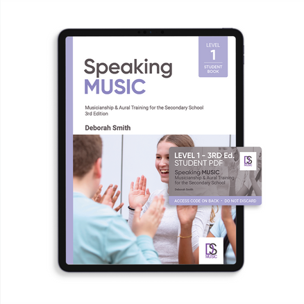 MUSICIANSHIP & AURAL TRAINING: SPEAKING MUSIC LEVEL ONE STUDENT BOOK 3E
