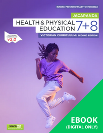 JACARANDA HEALTH AND PHYSICAL EDUCATION 7&8 VICTORIAN CURRICULUM LEARNON 2E (eBook only)