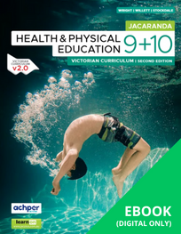 JACARANDA HEALTH AND PHYSICAL EDUCATION 9&10 VICTORIAN CURRICULUM LEARNON 2E (eBook only)