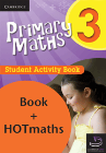 PRIMARY MATHS STUDENT ACTIVITY BOOK YEAR 3  + HOTMATHS BUNDLE