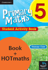 PRIMARY MATHS STUDENT ACTIVITY BOOK YEAR 5 + HOTMATHS BUNDLE