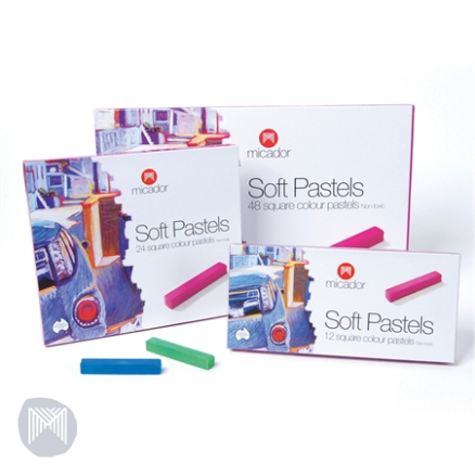 MICADOR ARTIST SOFT PASTELS 12'S ASSORTED