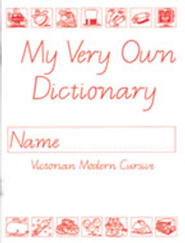 MY VERY OWN DICTIONARY: MODERN CURSIVE