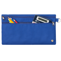 HARLEQUIN PENCIL CASE LARGE 2 ZIP 33.5x19cm